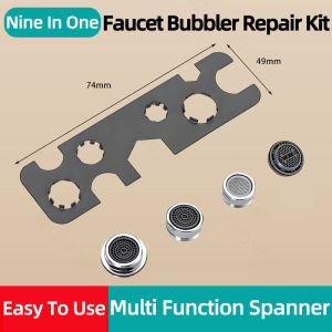 Household Faucet Aerator Faucet Filter Mesh Removal Wrench Kitchen Bathroom Faucet Multifunctional Repair Tool