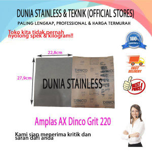Amplas AX Dinco Grit 220