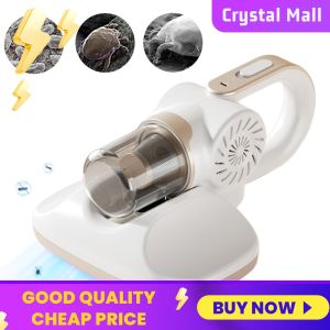 COD [Free Shipping] Compact Handheld Vacuum Cleaner 85000Pa with UVC Light for Quick Bed and Car Dust Removal Portable Design