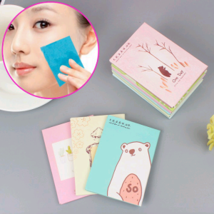 MEGASARI/ COD/KERTAS MINYAK KECANTIKAN / KERTAS MINYAK MAKEUP / PERAWATAN KECANTIKAN KERTAS MINYAK/Kertas penyerap minyak linen & oil control (isi 50pcs)