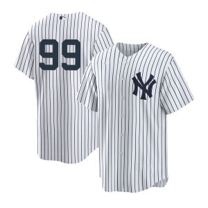 Baseball League  Yankees  New York Yankees  99#Aaron Judge  Jersey Embroidered Baseball Shirt
