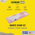 Bàn phím cơ AKKO 3108 v2 World Tour Tokyo (Akko switch v2 / v3). 