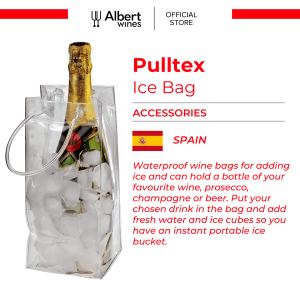 Pulltex Transparent 1 bottle Ice Bag (Wine Bag) 酒冰袋