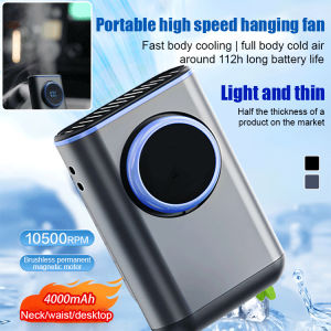 Waist Portable Outdoor Fan Ultrathin Cooling Small Fan Carrying Outdoor Work Cooling Fan