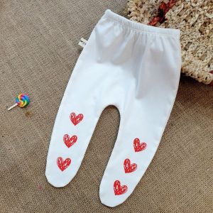 QT1 Quần tất vớ trùm chân cho bé gái sơ sinh hoạ tiết đáng yêu
