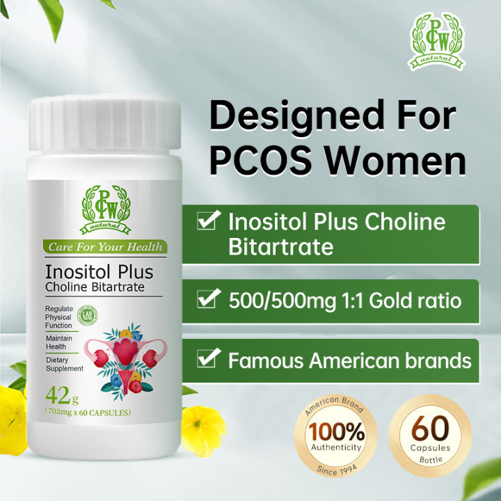 PCW Inositol Plus Choline Bitartrate, imported from the United States