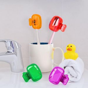 Portable Toothbrush Cover Holder Outdoor Travel Hiking Camping Storage Box Boxes Berus Gigi Kotak