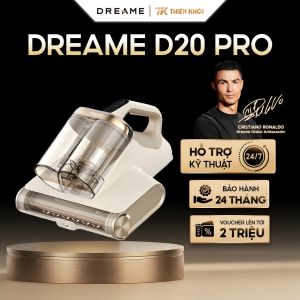 Máy Hút Bụi Giường Nệm Dreame D20 Pro 15.500Pa | Diệt Khuẩn UV Sấy Nóng 70°C Hút Mạt Bụi