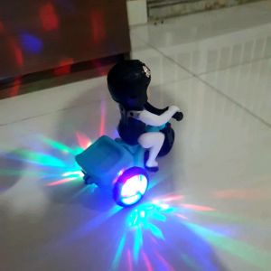 mainan sepeda Shiva berjalan lampu dan musik / mainan shiva naik sepeda