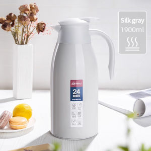 GIANXI Home Vacuum Thermos Flask Hot Water Jug Large Capacity Kettle Hot and Cold Bottle Glass Liner Water Pitcher Container