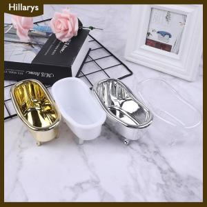 [Hillarys] Mini Makeup Bathtub Soap Jewelry Storage Box Nail Casket Holder Organizer