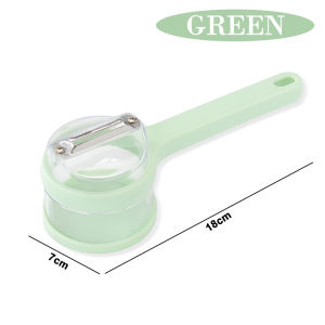Kitchen Vegetable Fruit Peeler Multifunctional Slicer Peeling Knife Storage Box 削皮刀 Pisau Pengupas