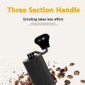 Manual Coffee Grinder CNC Stainless Steel Core Duplex Bearing Adjustable Non-slip Handle 12 Grind Settings. 
