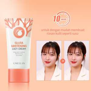 GMEELAN GLUTA WHITENING LAZY CREAM / GMEELAN CREAM / GMEELAN CENTELLA ASIATICA PEELING GEL / 2VARIAN / MENCERAKAN / MELEMBABKAN KULIT WAJAH / MERATAKAN WARNA KULIT