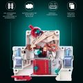 AC & DC Circuit Breaker for Solar Mini Circuit Breaker Battery Switch 6A/10A/16A/20A/25A/32A/40A/50A/63A MCB PV System. 