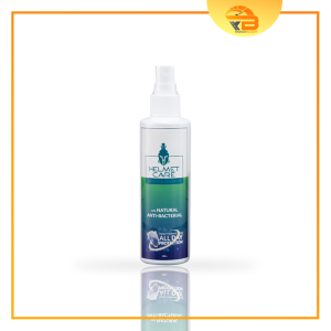 Helmet Care™ Anti-Bacterial Sanitizing & Deodorizing Helmet Spray - Odor-Fighting Germ-Killing Disinfecting Formula
