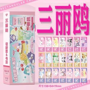 40Pcs/Lot Cartoon Chiikawa 2D animation peripheral ticket bookmark Cartoon character collection card postcard Hachiware Usagi Momonga