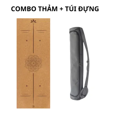 Thảm Tập Yoga Gỗ Bần Định Tuyến 183cm x 61cm - Tham-GoBan