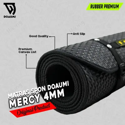 Matras Gunung Matras Spon Douami Ukuran 195 cm X 60 cm Matras Spon Tikar Senam Yoga Outdoor Hiking