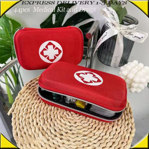 44 in 1 First Aid Kit For Medicines Outdoor Camping Medical Bag Empty Survival Handbag Emergency Kit