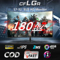 จอมอนิเตอร์ Monitor 240HZ 27นิ้ว  FULLHD 1980*1080P 180HZ  17-32นิ้ว 24นิ้ว 165HZจอคอม จอคอมพิวเตอร์ 27นิ้ว หน้าจอโค้ง จอมอนิเตอร์ Gaming monitor จอคอมโค้ง. 