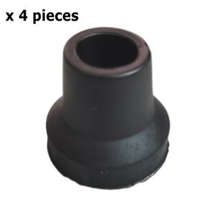 MH 4pcs Rubber Anti-slid Crutch Ferrules / Crutches Walking Stick Rubber Base 22mm Injury Disability Support Getah Tongkat Kaki 拐杖四腳 套