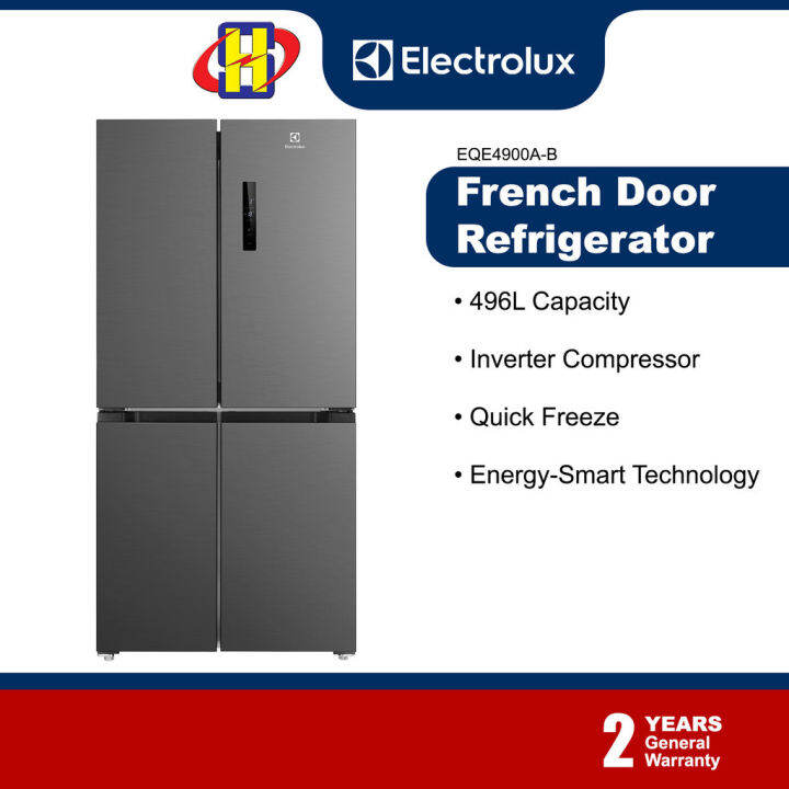 Electrolux French Door Refrigerator (496L) Inverter Compressor Quick ...