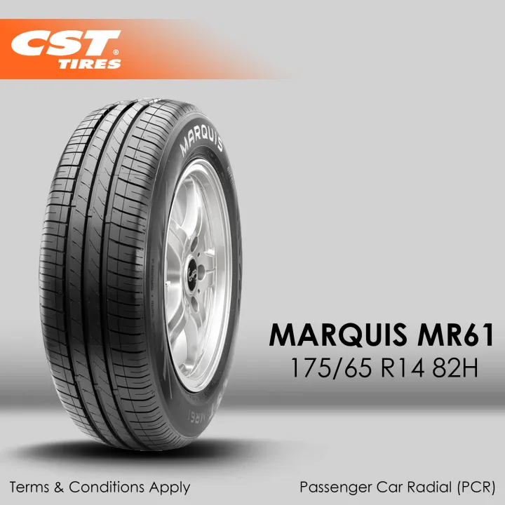 タイヤ・ホイール (50)175/65R14 82H MARQUIS CST MR61 CST 175/65R14 夏タイヤ シーエスティー マーキス MR61 1本
