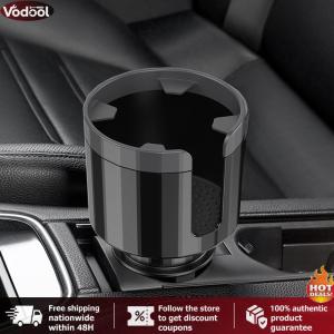 Car Cup Holder Expander Adjustable Base Cup Drinks Holder Adapter Anti-slip Center Console Cup Bracket for Auto Caravan Camper