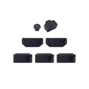 1 Set Dust Plugs Host Dust Protectors Game Disc Port Protections Cover for XB One X Game Console