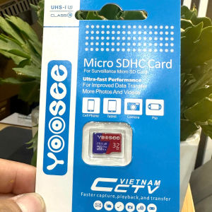[Chính Hãng] Thẻ Nhớ  Yoosee Pro dung lượng128G - 64GB - 32GB chuẩn tốc độ cao Chính hãng Chuyên Dụng Lắp Camera Yoosee