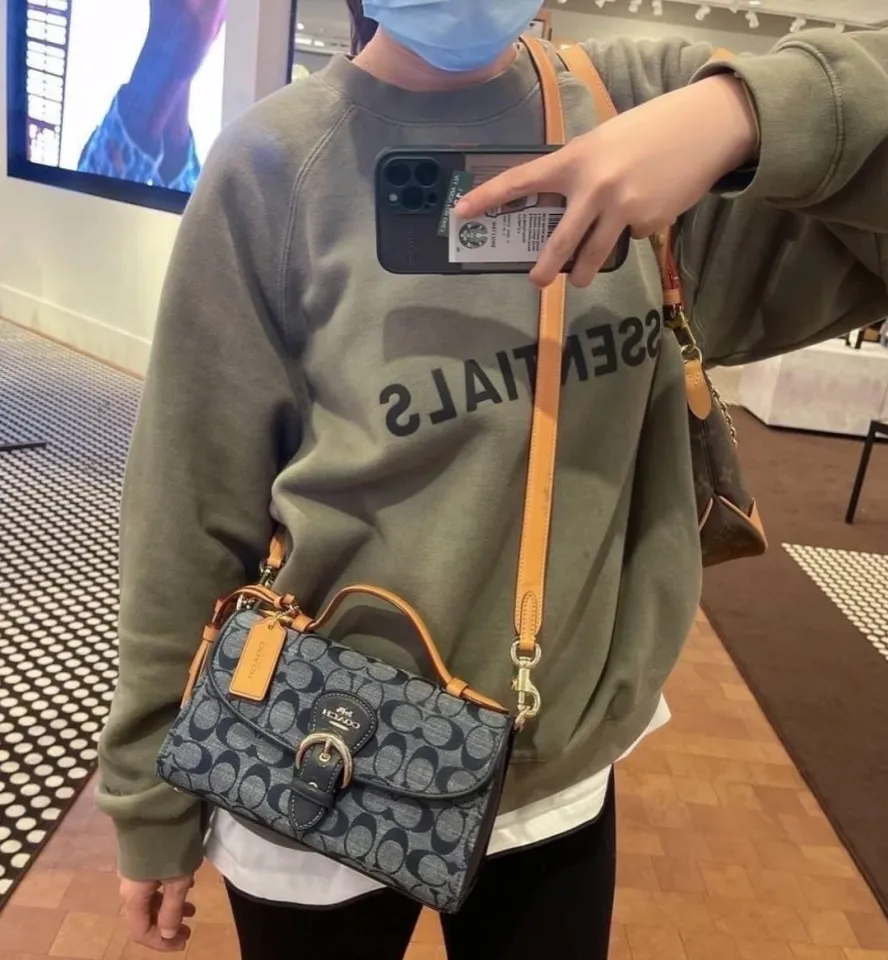 coach kleo denim