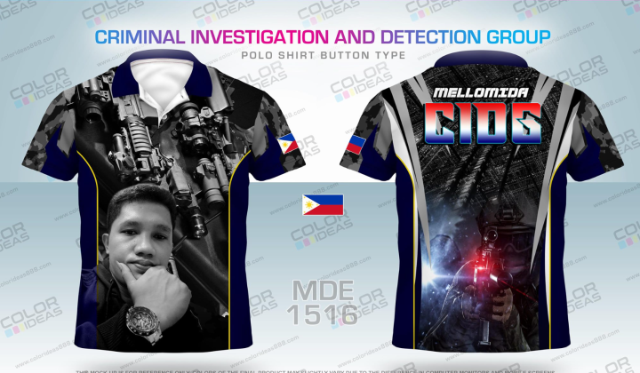 CIDG POTSO criminal investigation and detection group PHILIPPINES shirt ...