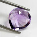 3 ct อเมทิส(Amethyst) ทรงหัวใจ สีม่วง 1 ดวง. 