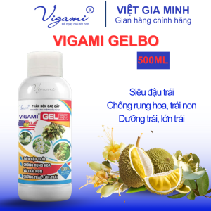Phân bón Vigami Gelbo Mỹ 500ml - siêu đậu trái chống rụng nuôi trái