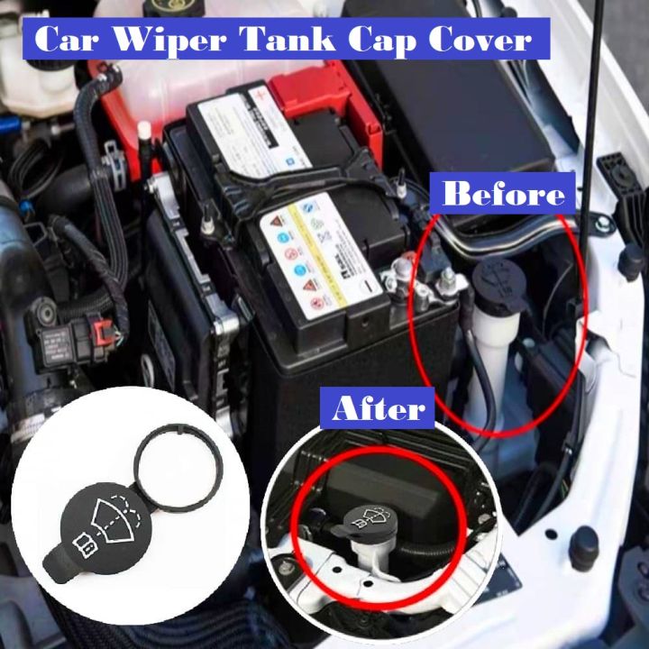 Cap for water tank in clearance car