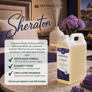 Aromique SHERATON Water-Soluble Essential Oil for Diffusers Calm Floral Fragrance