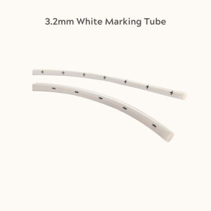 3.2mm White Marking Tube (20pcs/per design)