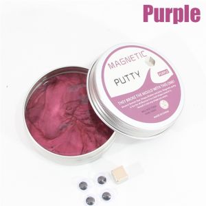 Magnetic Thinking Putty Slime Lilin Mainan Tangan Anak Magnet Stress Relieve Toys