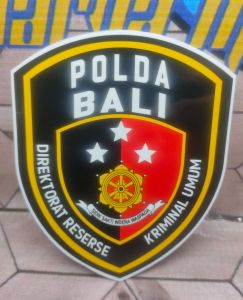 DITRESKRIMUM POLDA BALI STIKER DIREKTORAT KRIMINAL UMUM POLDA BALI STICKER DIT RESKRIMUM POLISI POLRI POLDA
