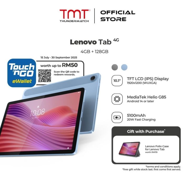 Lenovo Tab M10 3rd Gen LTE TB-328XU Tablet (4GB RAM 64GB ROM
