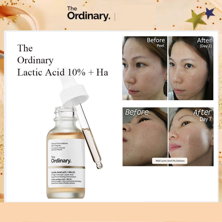 The Ordinary Lactic Acid 10% + HA 30mL | Lazada