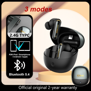 ONIKUMA TX610 หูฟังสำหรับเล่นเกม Bluetooth 5.4 พร้อมโหมดการเชื่อมต่อสามโหมดสามารถเชื่อมต่อกับคอมพิวเตอร์แบบไร้สายเพื่อใช้งานได้