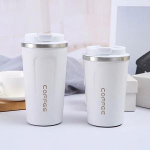 Aqrau 【จัดส่งจาก SamutSakhon🚚】380ml/510ml❣️แก้วเก็บอุณหภูมิ แก้วเก็บความเย็น แก้วกาแฟ สแตนเลส แก้วกาแฟร้อน แก้วสแตนเลส 304 เก็บได้ร้อน/เย็น LED แบบแสดงอุณหภูมิ