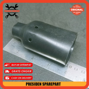 Karet besar silikon pelindung soket body motor warna hitam universal