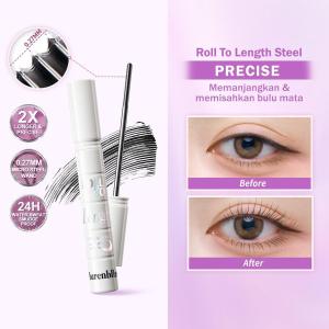 【NEW LAUNCH】BNB barenbliss Roll to Length Steel Mascara - Maskara 24 Jam Panjang & Lentik Tanpa Gumpal dengan Vitamin E