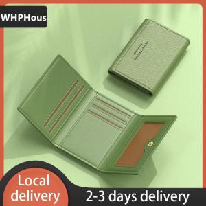 [COD] WHPHous Ship within 24 hours Womens Minimalist Wallet Multiple Card Slots  ID Organizer for Daily Shopping and Work