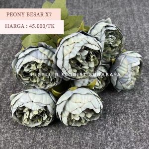SFS - [PEONY BESAR X7] BUNGA PALSU ARTIFICIAL FLOWER PEONY RANUNCULUS BUNGA HIAS HAND BOUQUET DIY FLORIST BUNGA TANGAN BUKET WISUDA