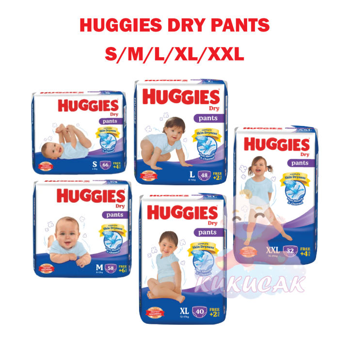 Huggies Dry Pants Super Jumbo Pack- Pack Kukucak Lazada Lazada - Main Image