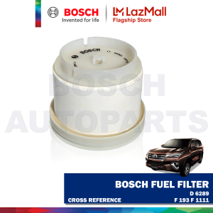 Bosch Fuel Filter for Toyota Fortuner Diesel 2004 to 2016